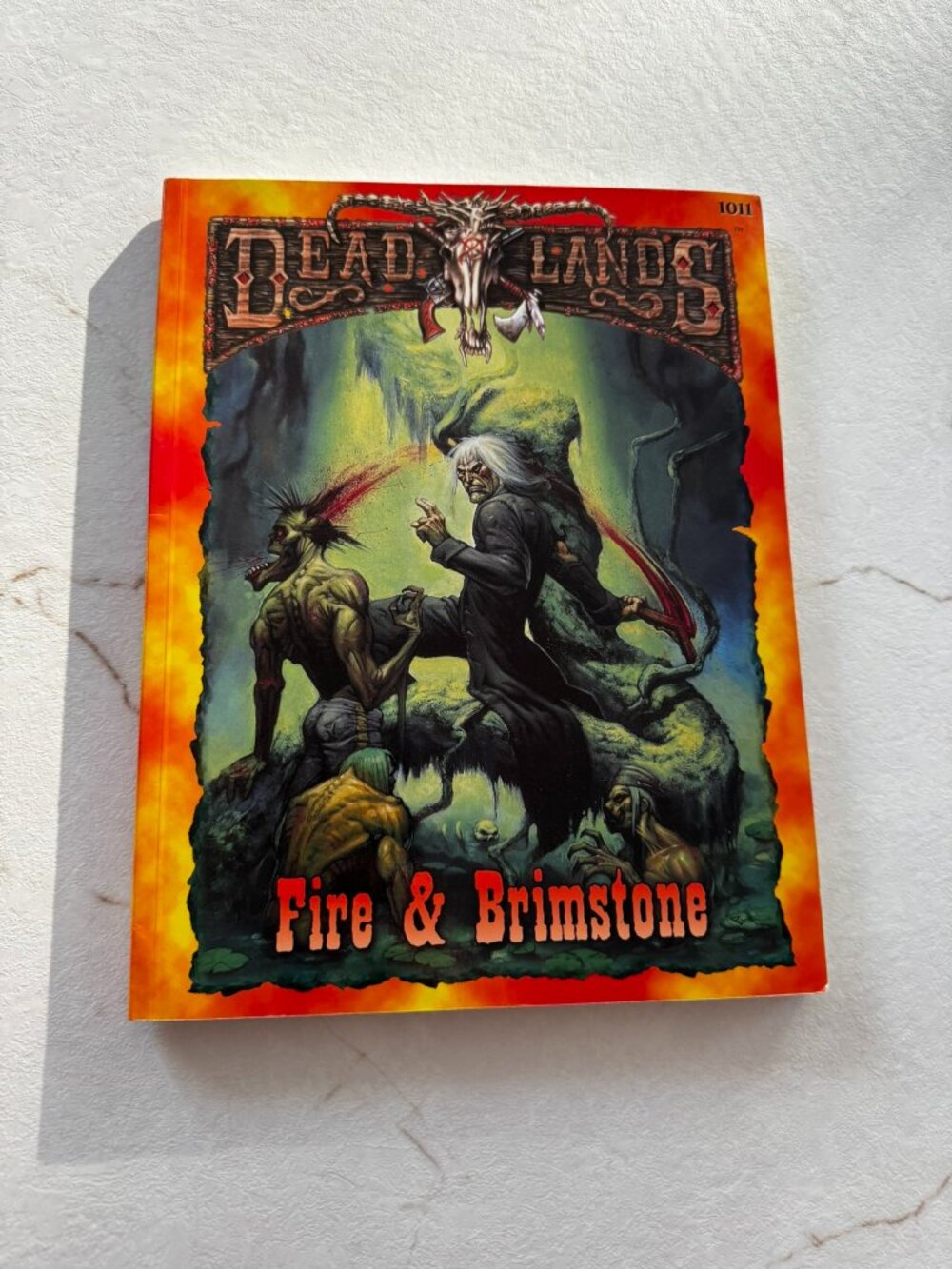 Dead Lands: Fire & Brimstone Pinnacle RPG Book Game Vintage Our Fans